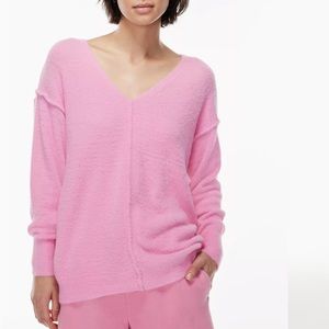 Aritzia hush knit v neck